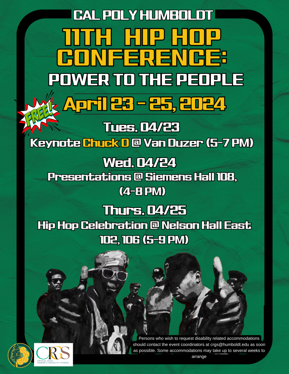 11th Annual Hip Hop Conference Schedule