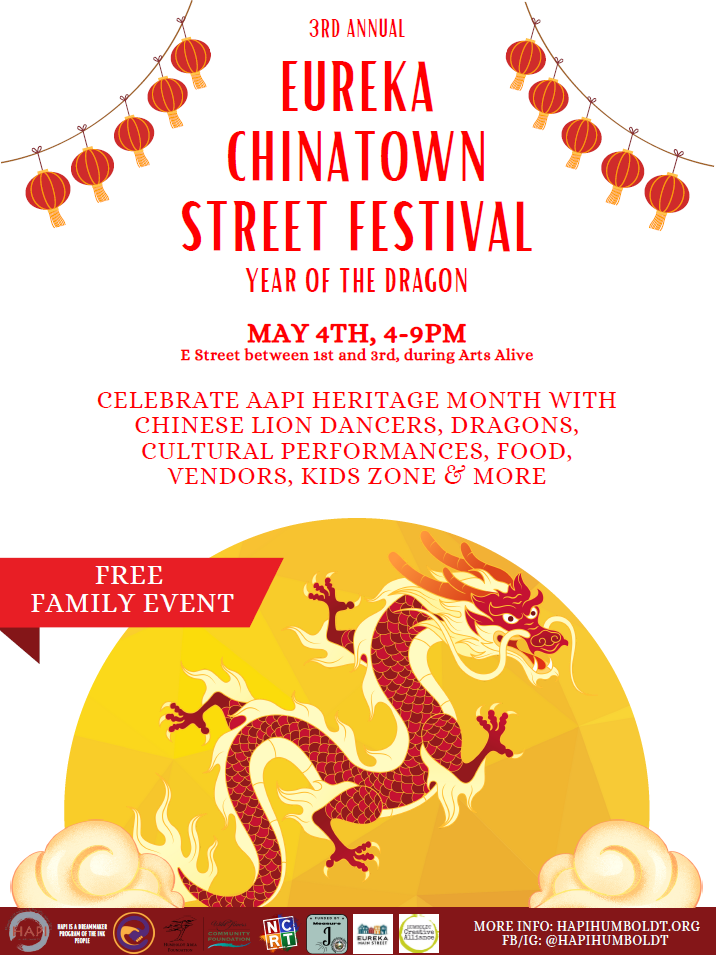 3rd Annual Chinatown Street Festival May 4th 4 - 9
