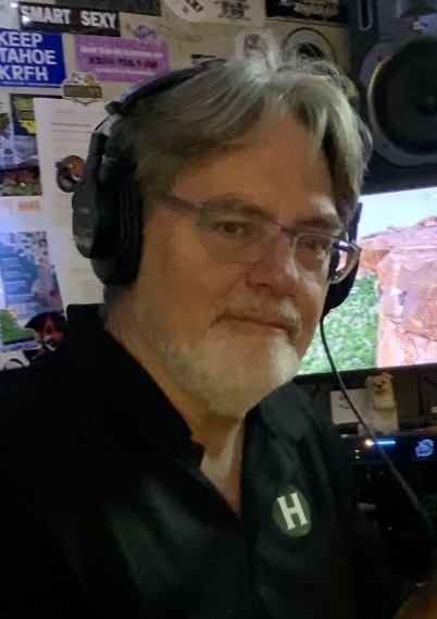 Dean Jeff Crane in the KRFH - FM Radio Station