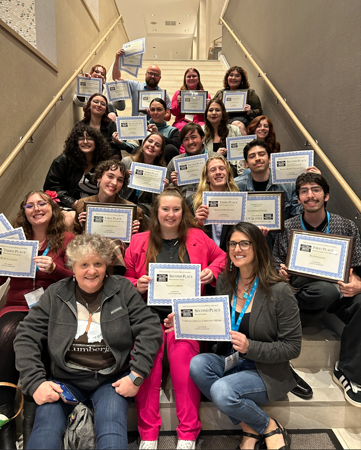 Humboldt Journalism Students win at conference
